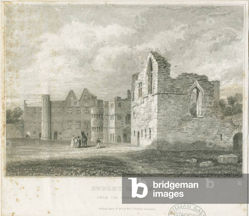 Dudley Castle - The Keep: engraving, nd [c1831] (print)
