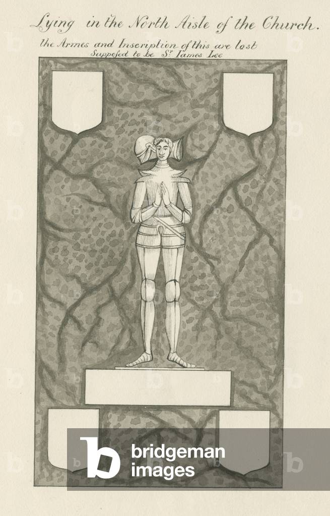 Stone - Brass figure [Sir James Lee]: pen and wash drawing, nd [19th cent] (drawing)