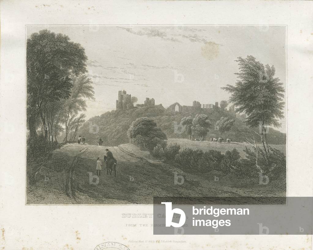 Dudley Castle: steel engraving, nd [c1831] (print)