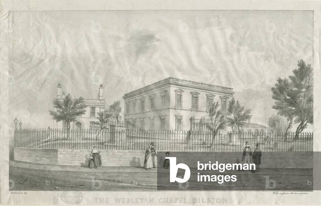 Bilston - Wesleyan Chapel: lithograph, nd [?1840s] (print)