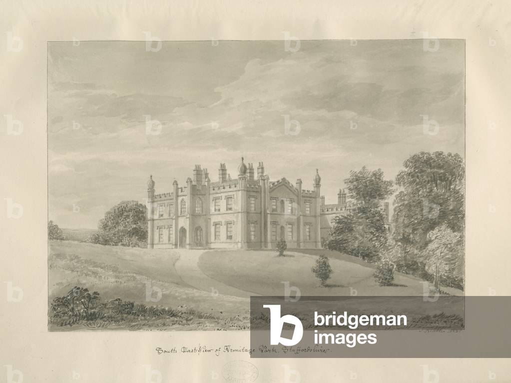 Armitage Park: sepia drawing, 1823 (drawing)
