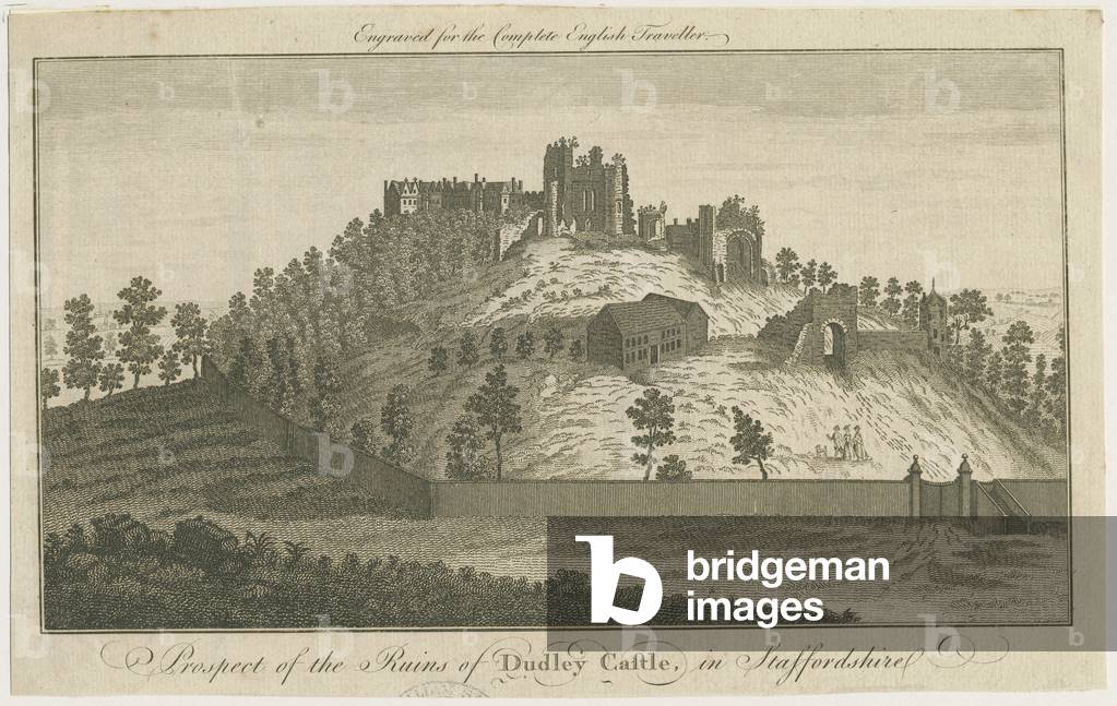 Dudley Castle: engraving, nd [c 1780] (print)