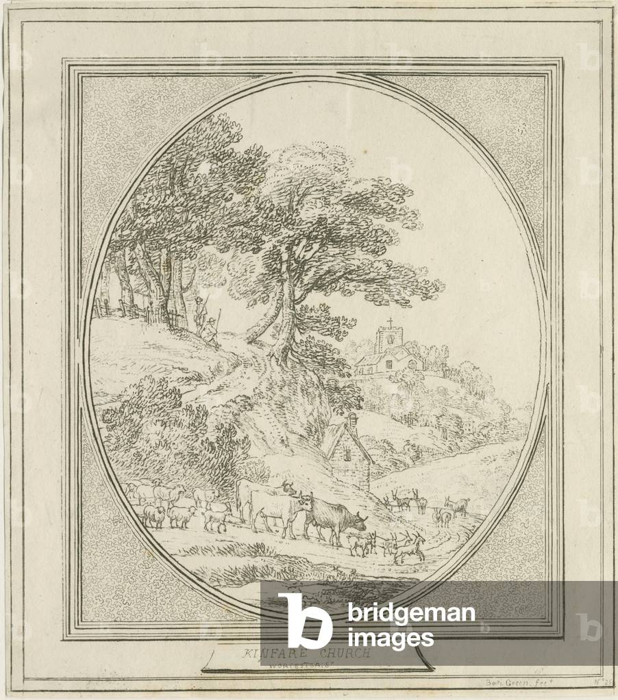 Kinver Church: etching, nd [?18th cent] (print)