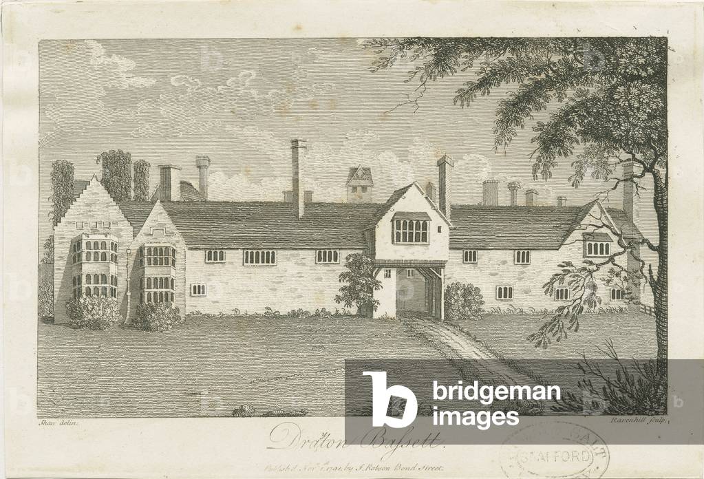 Drayton Bassett - 'Drayton Manor' : engraving, nd [c 1800] (print)