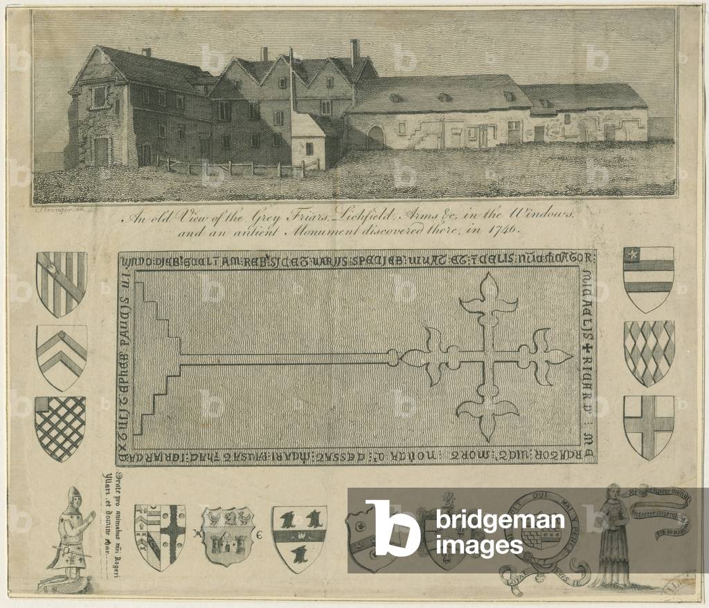 Lichfield - Greyfriars: engraving, nd [c 1746] (print)