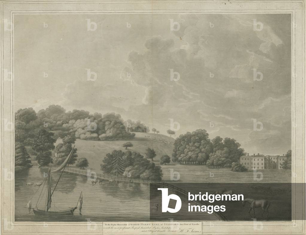 Enville Hall: aquatint engraving, nd [?19th cent] (print)