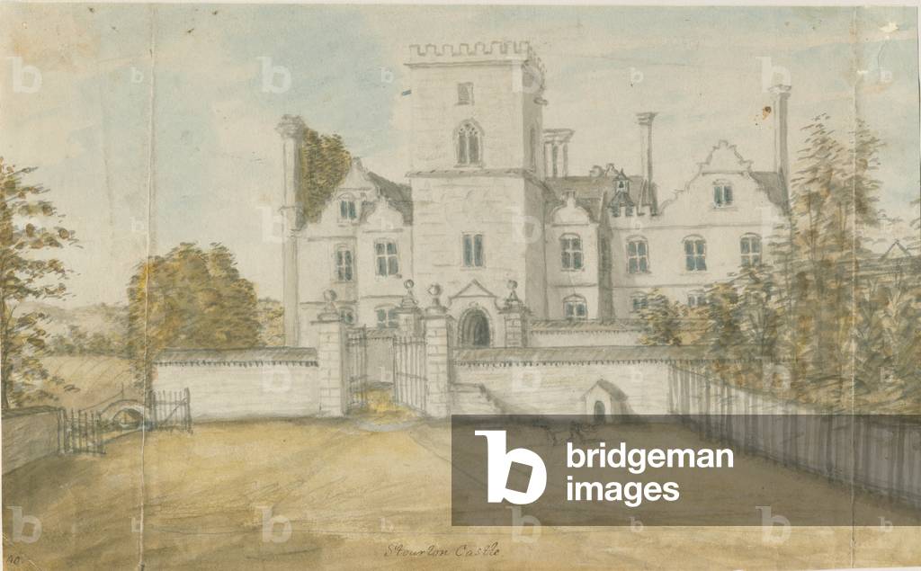 Stourton Castle: engraving, nd [1762-1798] (painting)