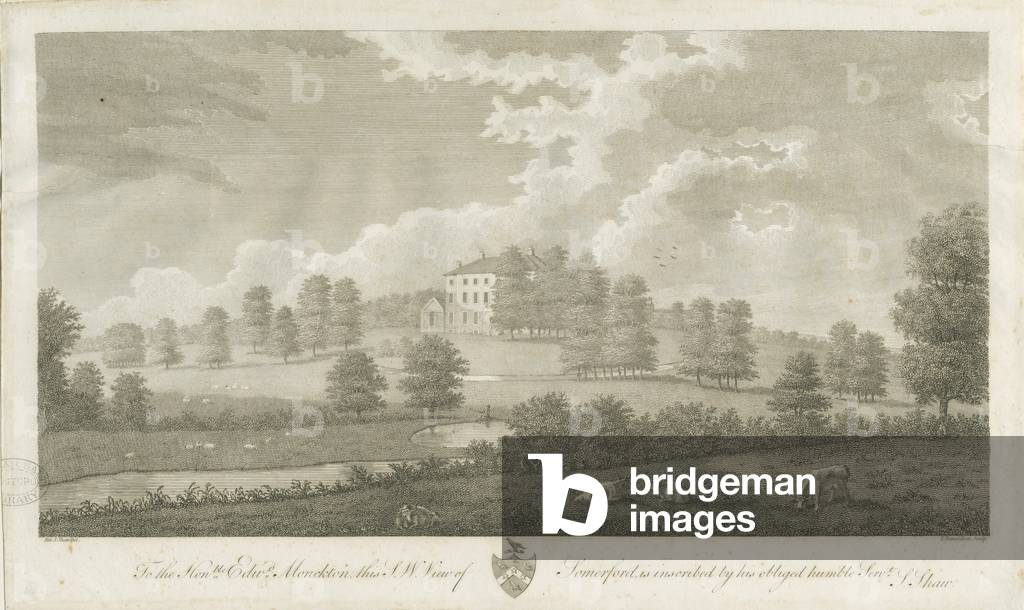 Somerford Hall: engraving, nd [1762-1802] (print)