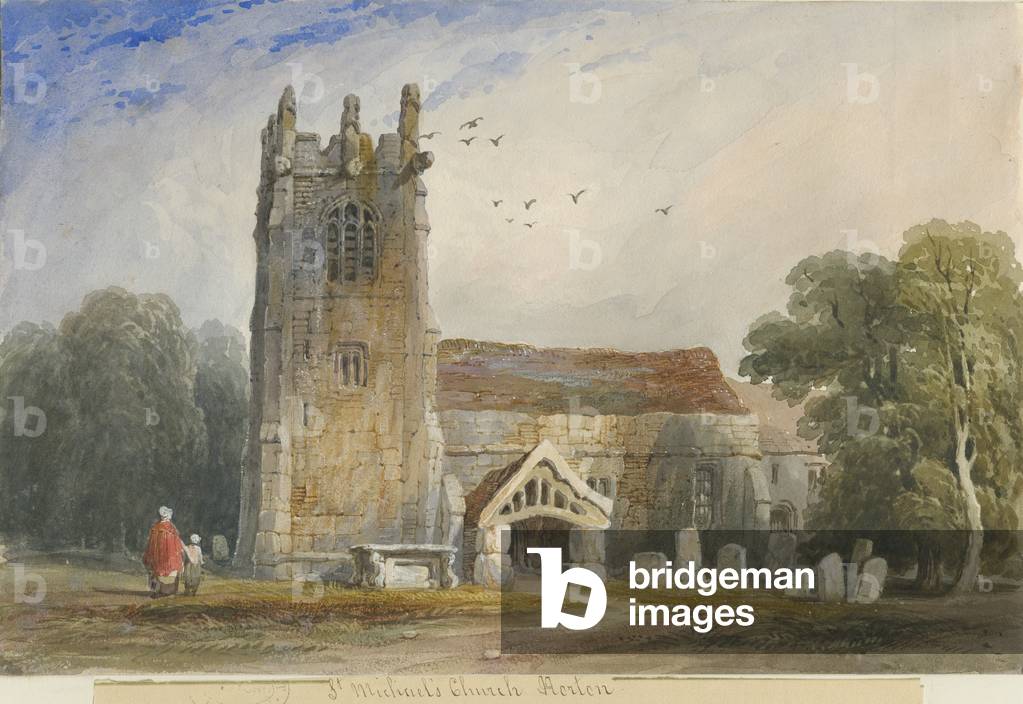 Horton Church: water colour painting, nd [c1840] (painting)
