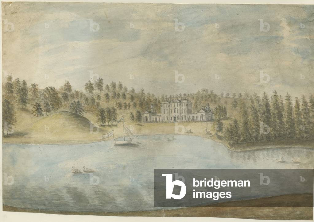 Himley Hall: water colour painting, nd [1762-1798] (painting)