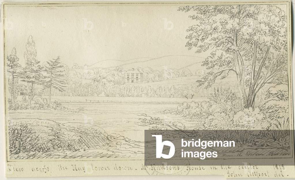 Burton-upon-Trent: pen and ink drawing, 1818 (drawing)