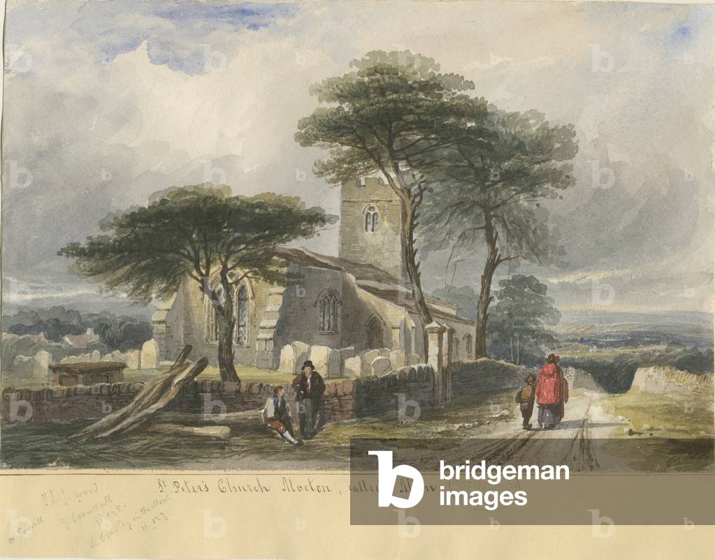 Alton Church: water colour painting, nd [c1830-1840] (painting)