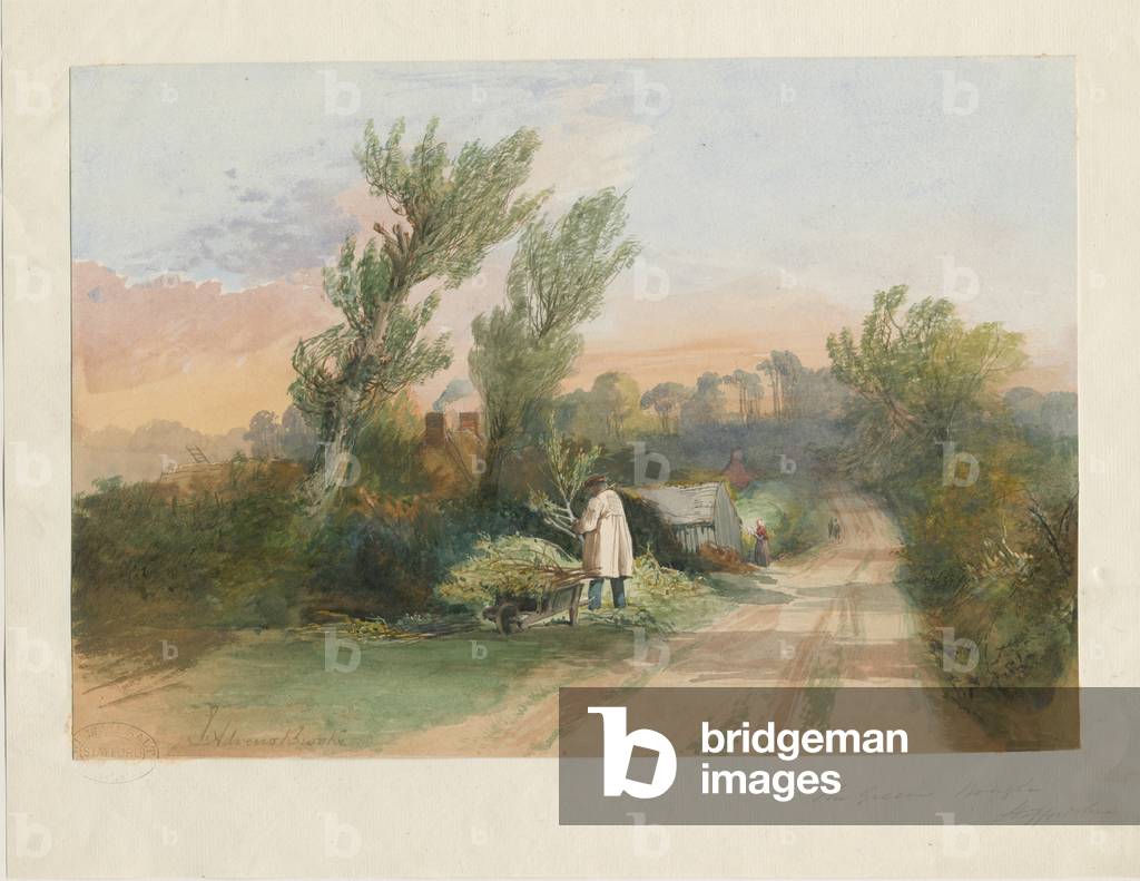 Trentham - 'The Green Bough': water colour painting, nd [?19th cent] (painting)