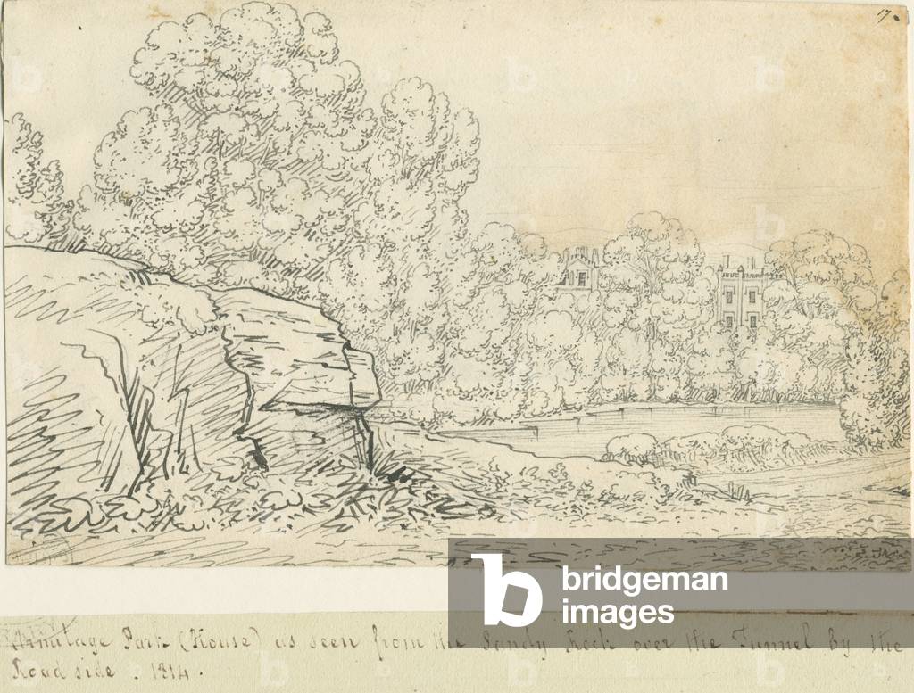 Armitage Park: pen drawing, 1814 (drawing)