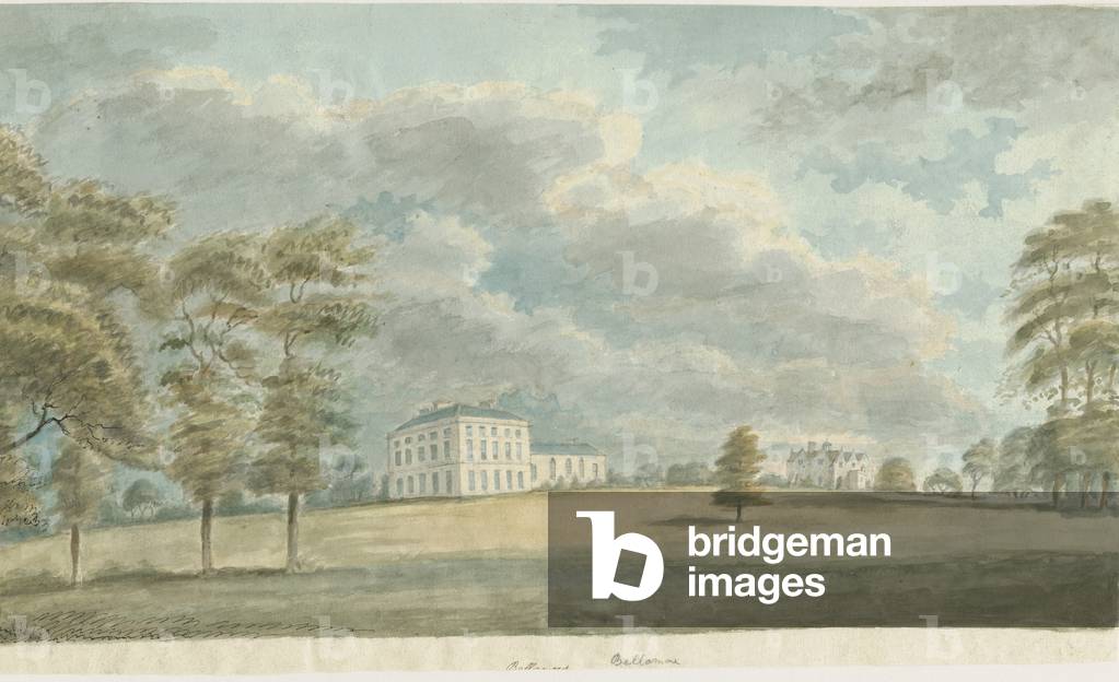 Colton - Bellamore House: water colour painting, nd [c 1820] (painting)