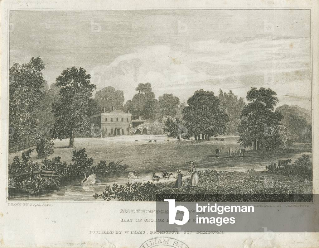 Smethwick Grove: engraving, nd [c 1830] (print)