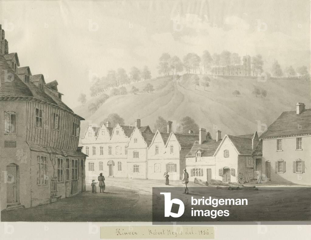 Kinver Town: sepia drawing, 1836 (drawing)