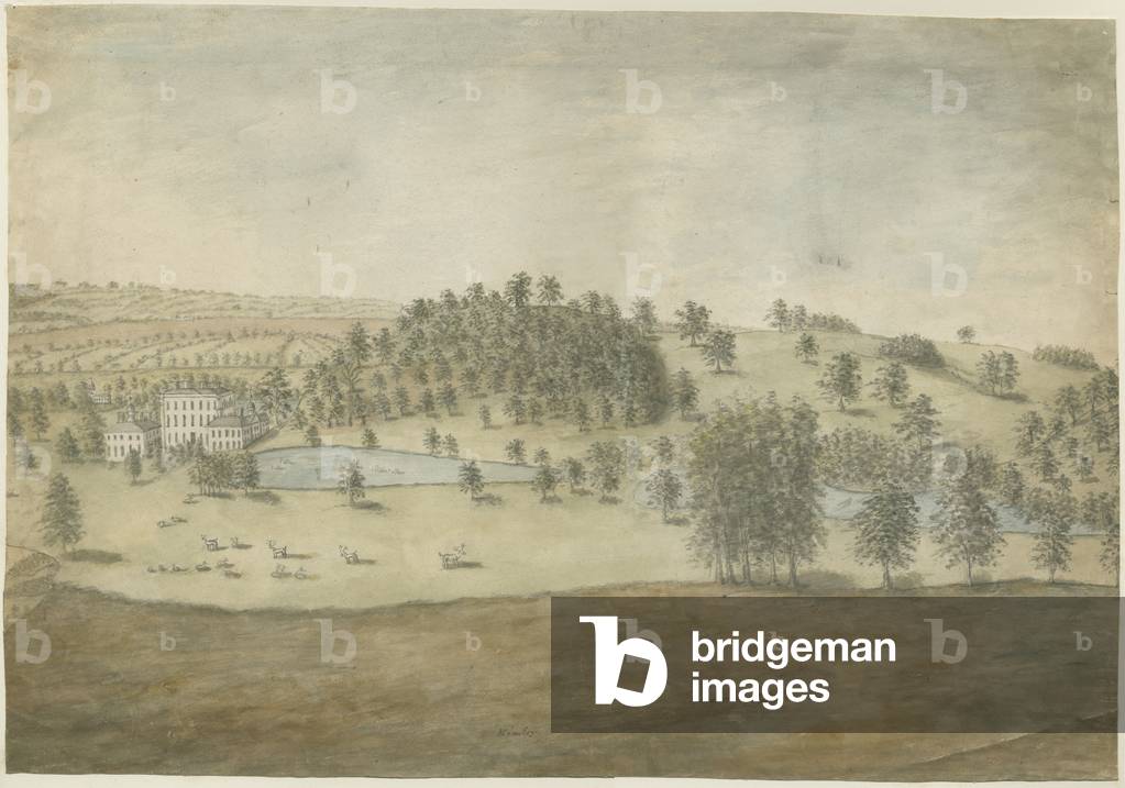 Himley Hall: water colour painting, nd [1762-1798] (painting)