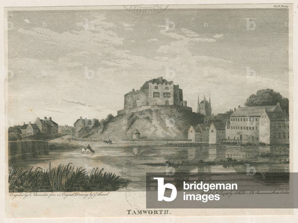 Tamworth Castle: engraving, nd [c 1798] (print)