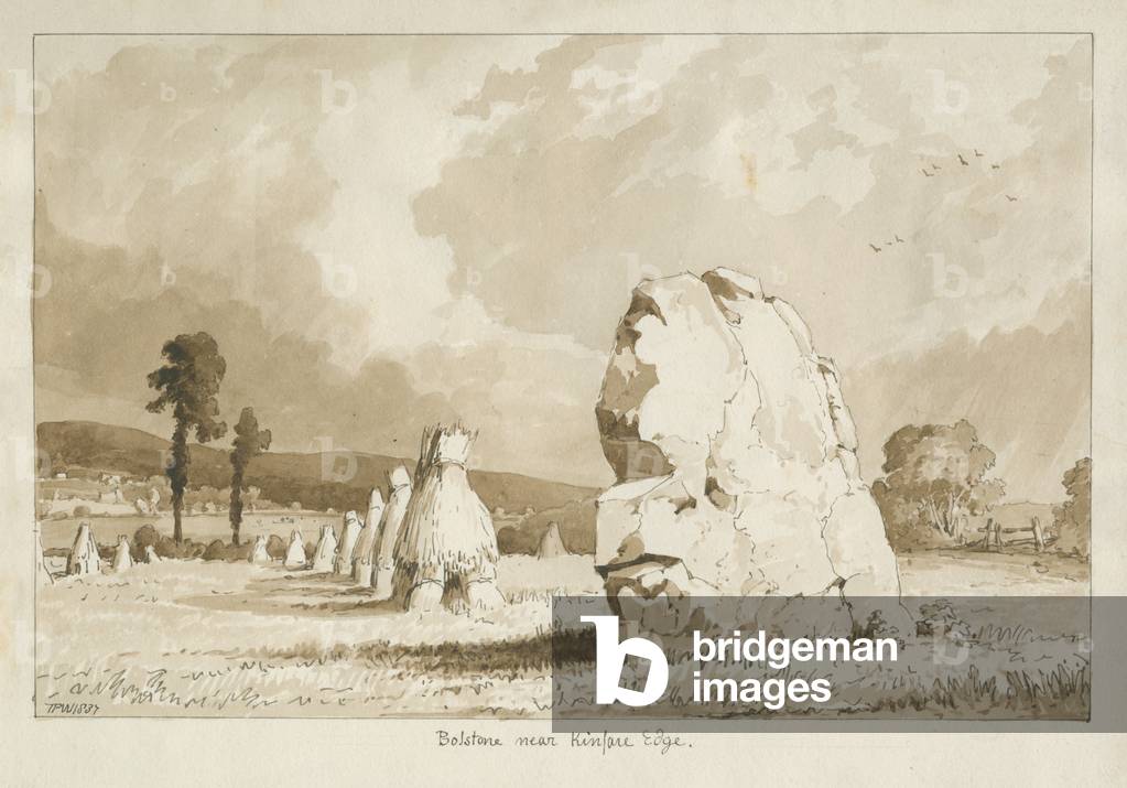 Bolstone, near Kinver Edge: sepia drawing, 1837 (drawing)