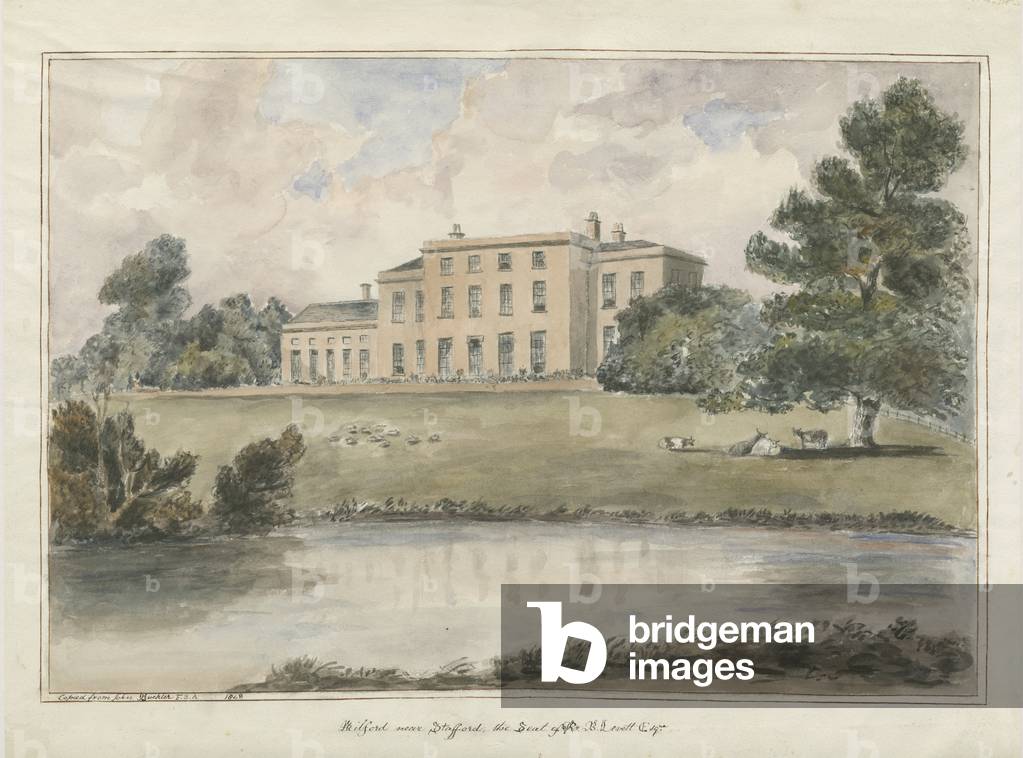 Milford House: water colour painting, 1848 (painting)