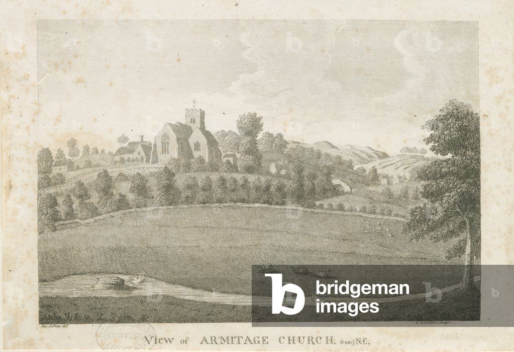 Armitage Church: engraving,  nd [1762-1802] (print)