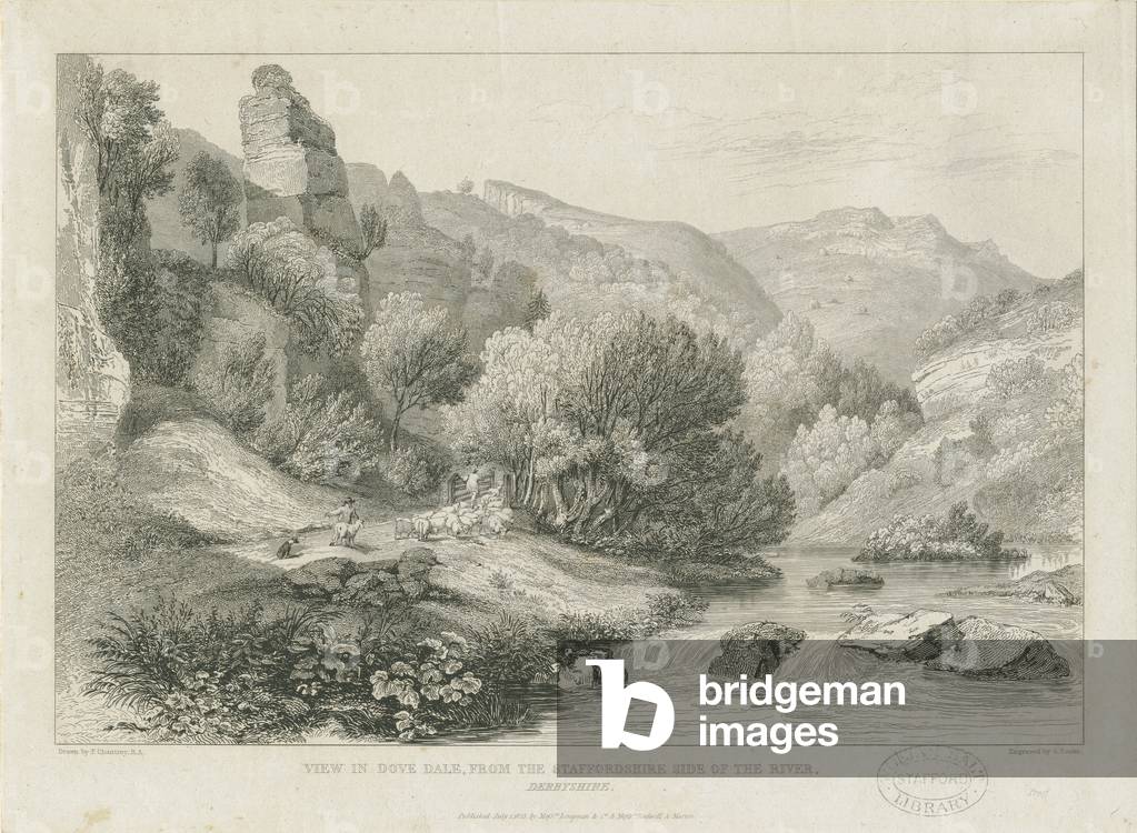 Dovedale - landscape: engraving, nd [19th cent] (print)