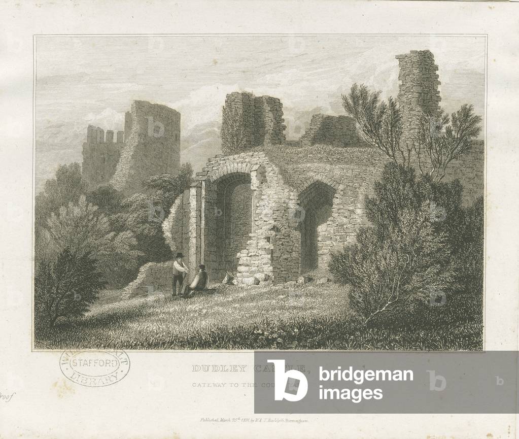 Dudley Castle - The Keep: engraving, nd [c1831] (print)