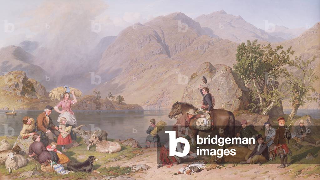 The Signal, 1860 (oil on canvas)