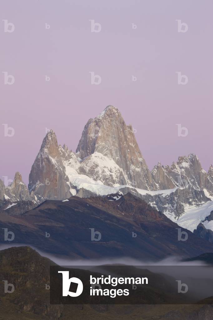 View of Mount Fitzroy range (photo)