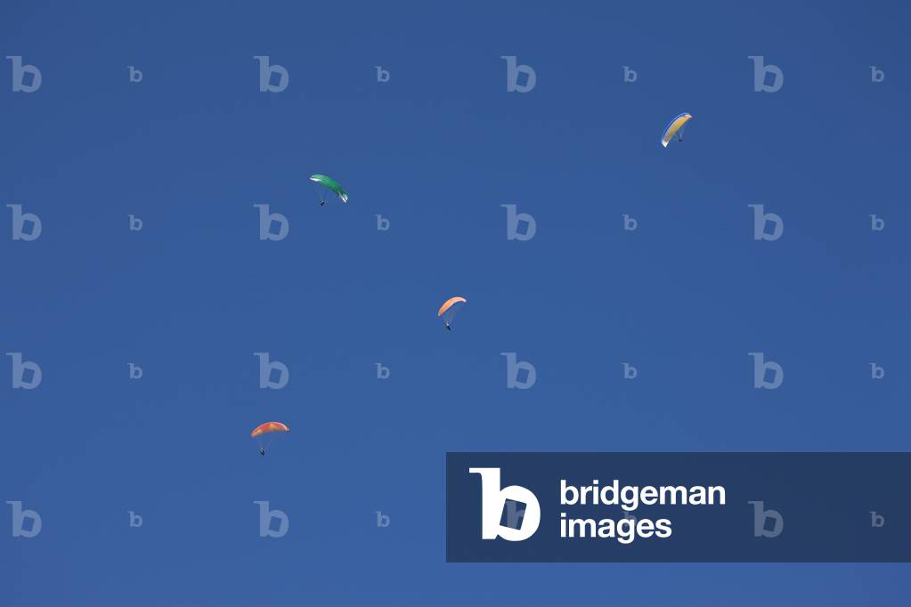 Paragliding from Mirador de Cuchi Corral, Argentina (photo)
