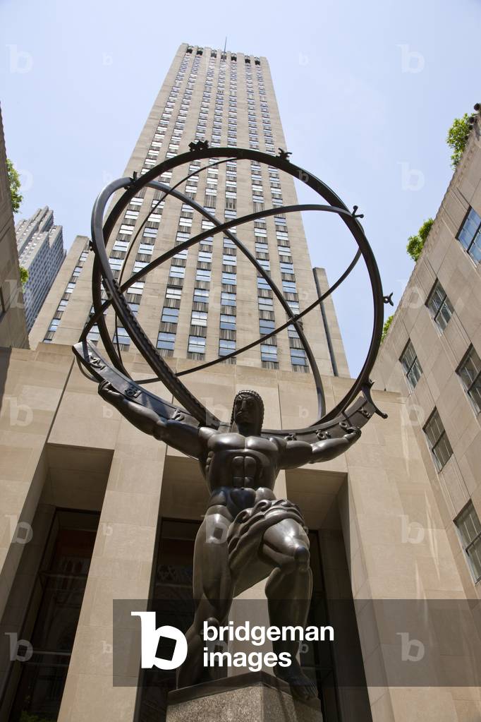 Statue of Atlas, Rockefeller Center (photo)