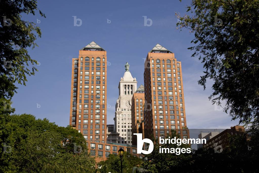 The Zeckendorf Towers and Con Edison Building, Union Square Park (photo)

