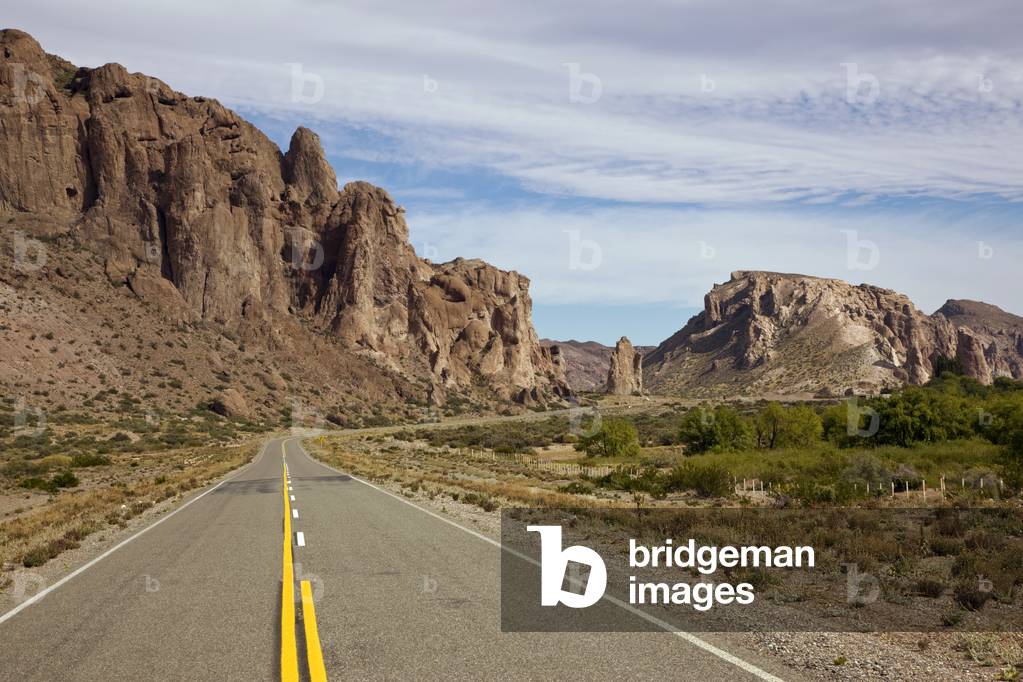 Roadside view whilst travelling along the Ruta 25 from Trelew to Esquel (photo)