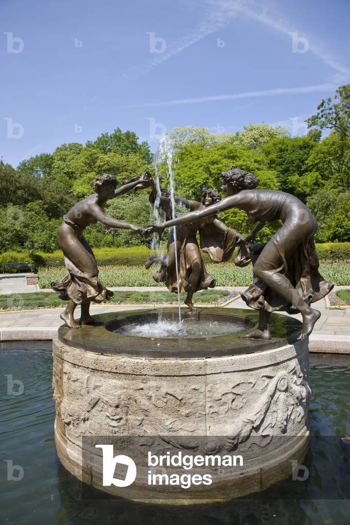 Untermeyer Fountain in the Conservatory Garden, Central Park (photo)
