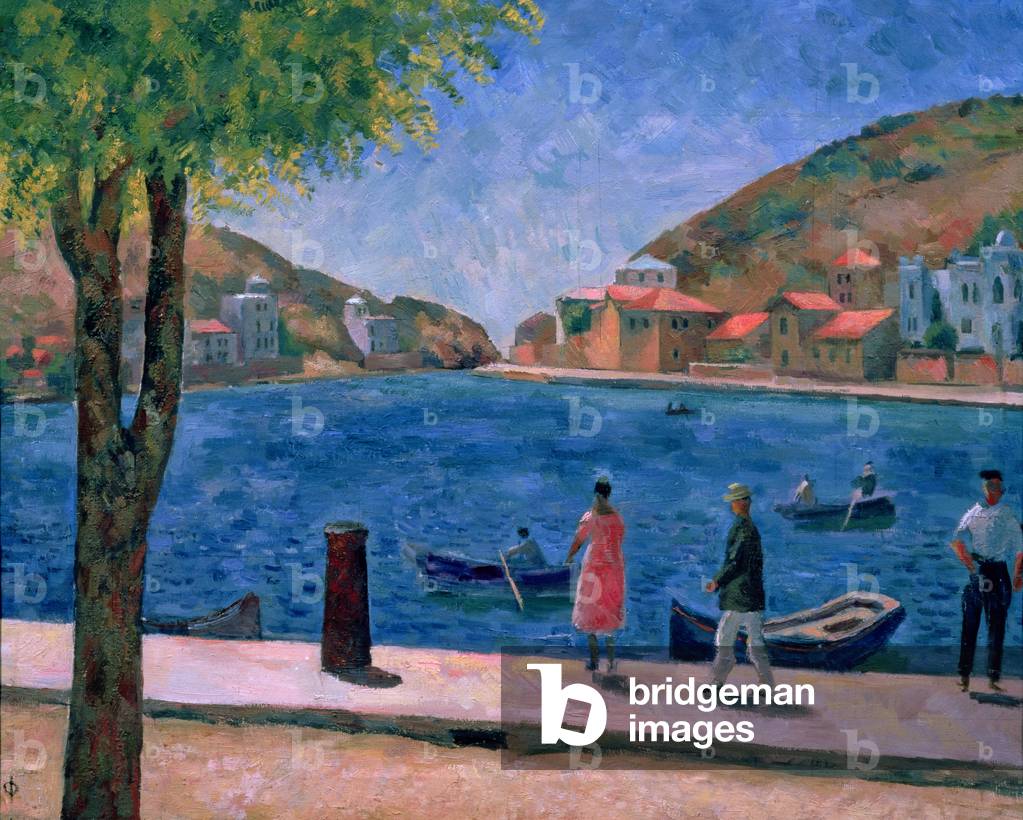 The Bay of Balaklava, 1927 (oil on canvas)