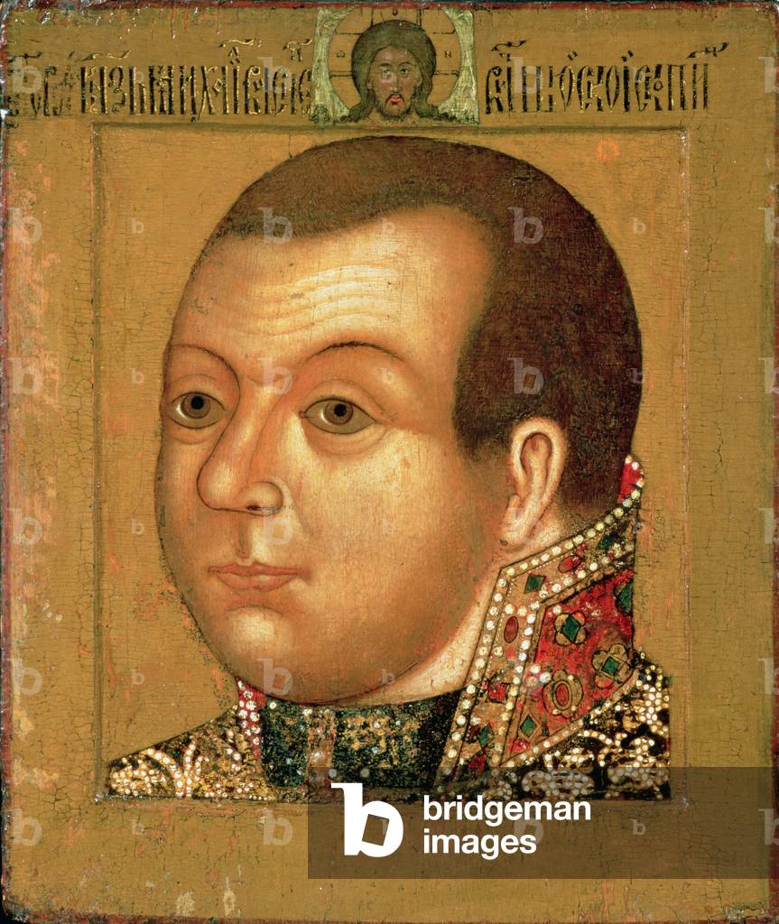 Prince M. V. Skopin-Shuyski (1587-1610), early 17th century (tempera on wood)