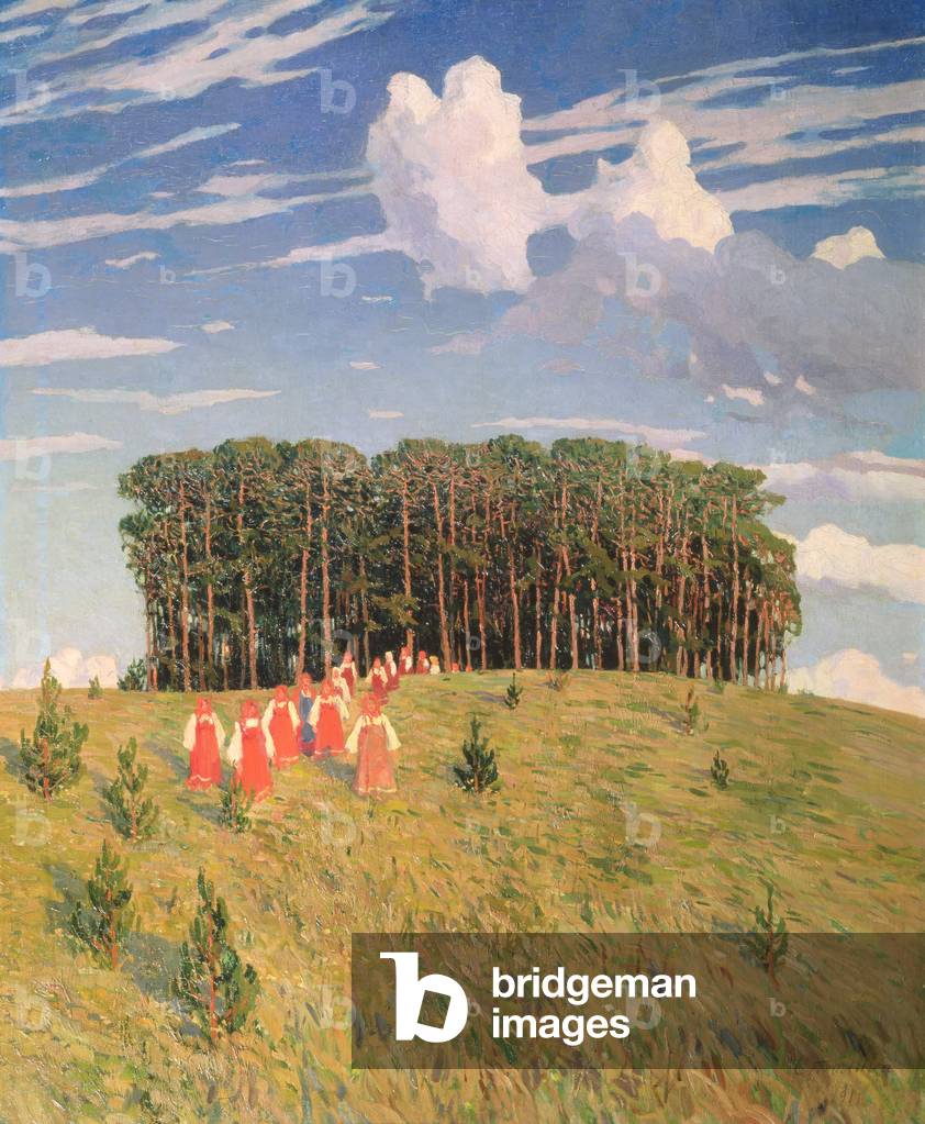 Slavic Celebration, 1911 (oil on canvas)