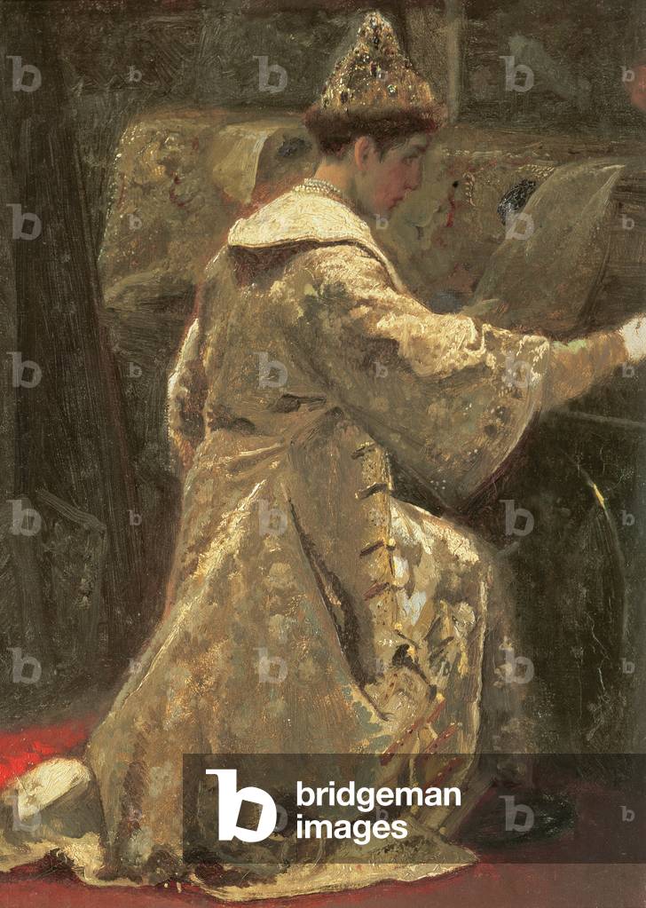 Tsar Alexej Mihailovich, 1886 (oil on canvas)