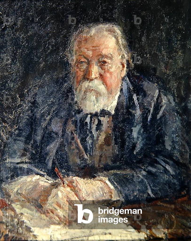 Portrait of the Composer Michail Ippolitov-Ivanov (1859-1935) 1934 (oil on canvas)