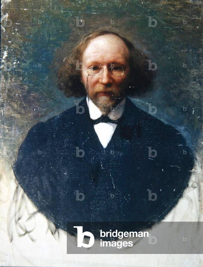 Portrait of the author Vyacheslav Ivanov, c.1910 (oil on canvas)