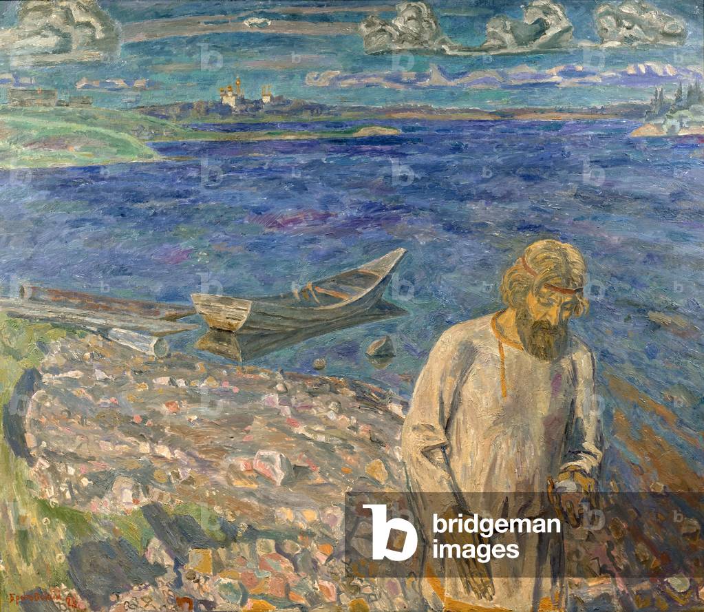 The artist Dionysius in Ferapontovo, 1978 (oil on canvas)