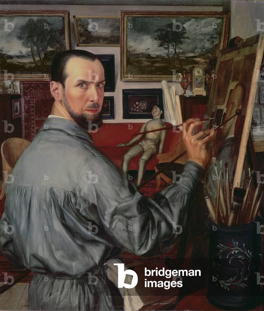 Self Portrait, 1917 (oil on canvas)