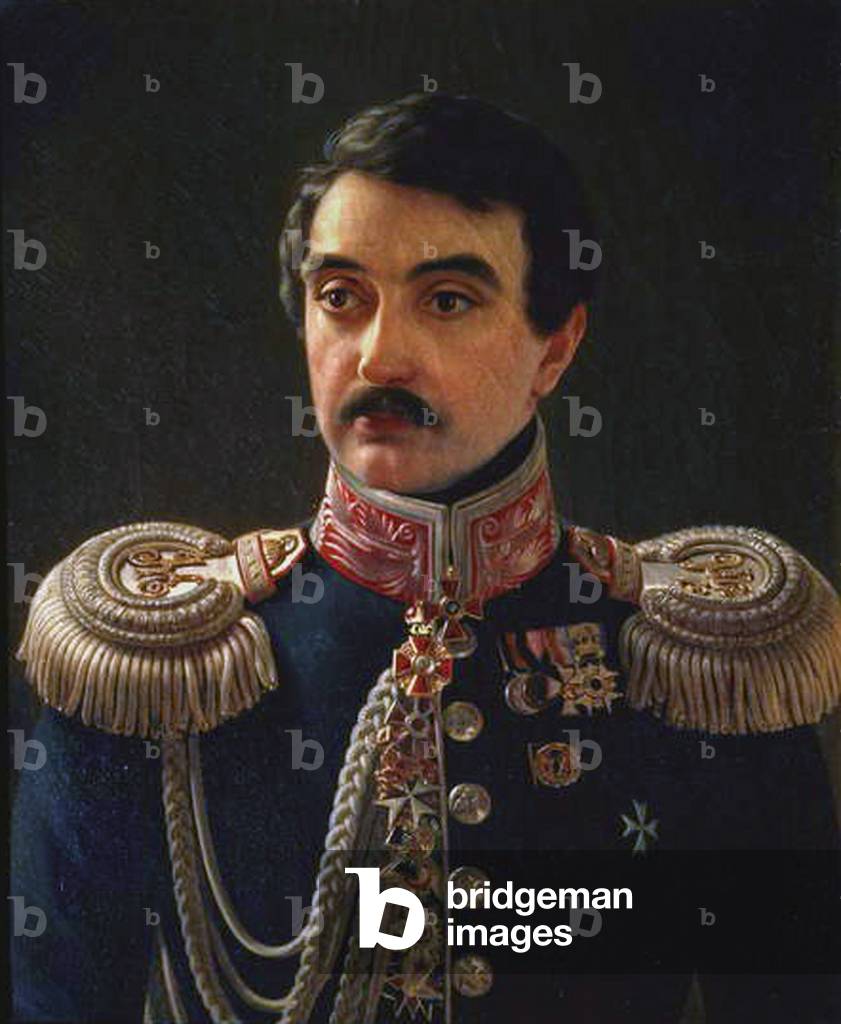 Portrait of the composer Alexis Lvov (1798-1870)