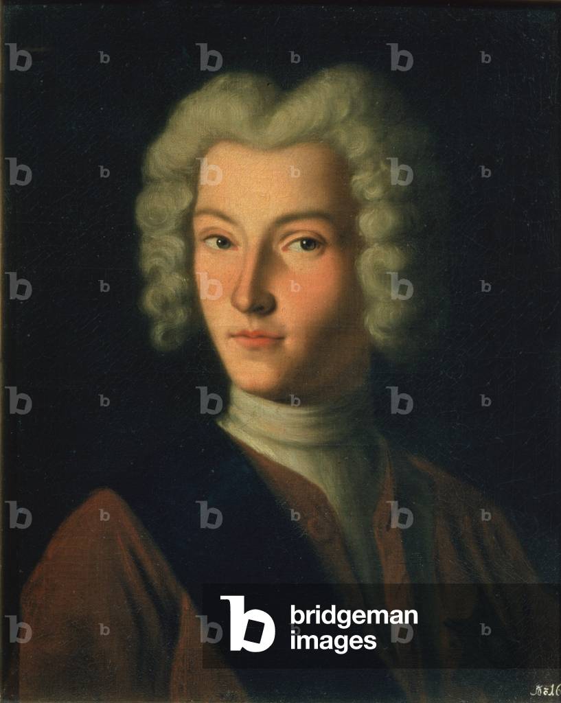 Portrait of Tzar Peter II (1715-30) (oil on canvas)