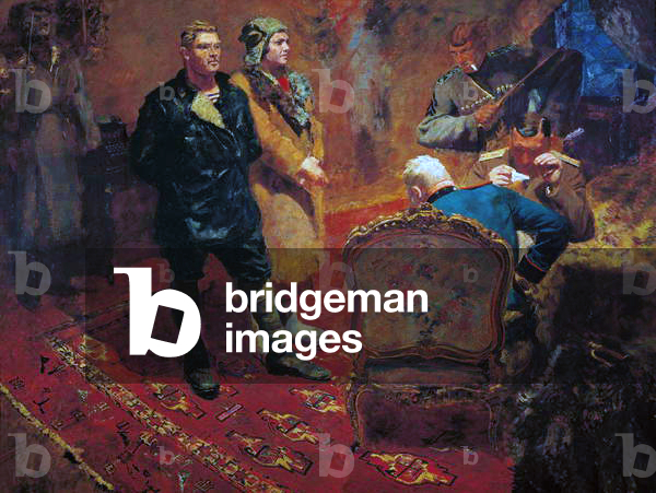 Communist Interrrogation, 1933 (oil on canvas)