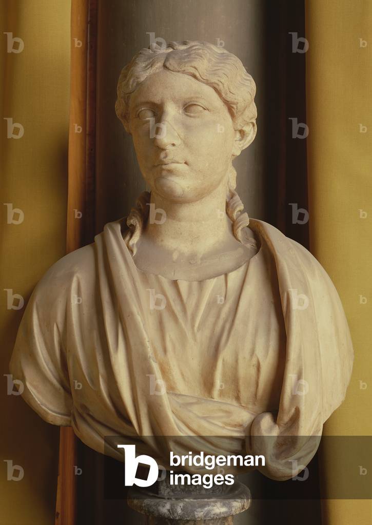 Head of Agrippina, the former wife of Germanicus (marble)