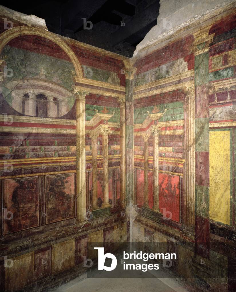 Frescoes from the Villa Dei Mysteri, 1st century BC (fresco)
