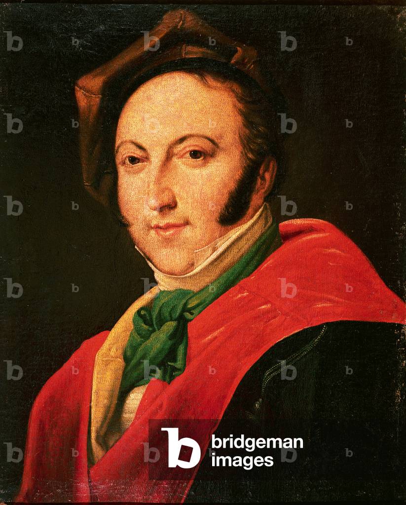 Portrait of Gioacchino Rossini (oil on canvas)