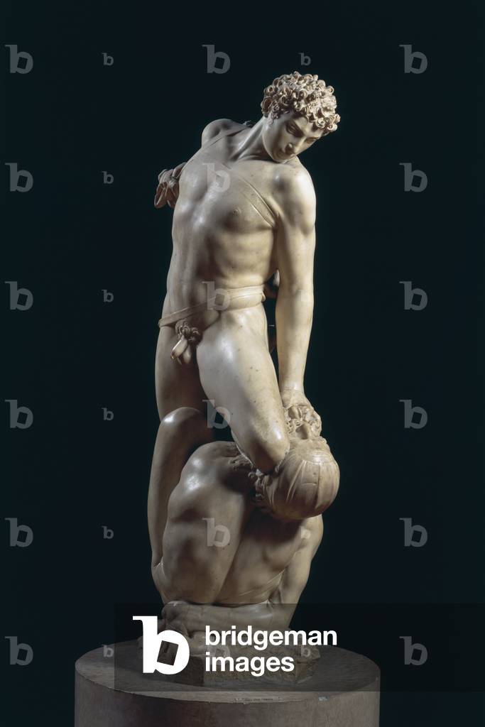 Honour Triumphing over Deceit, c.1561 (marble)